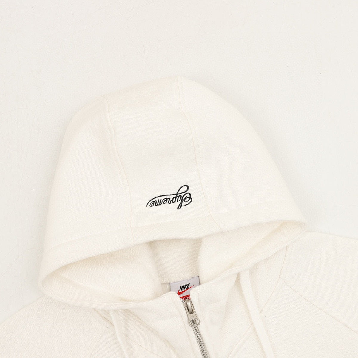 Nike Hoodie Supreme 25FW 2025 Blanco