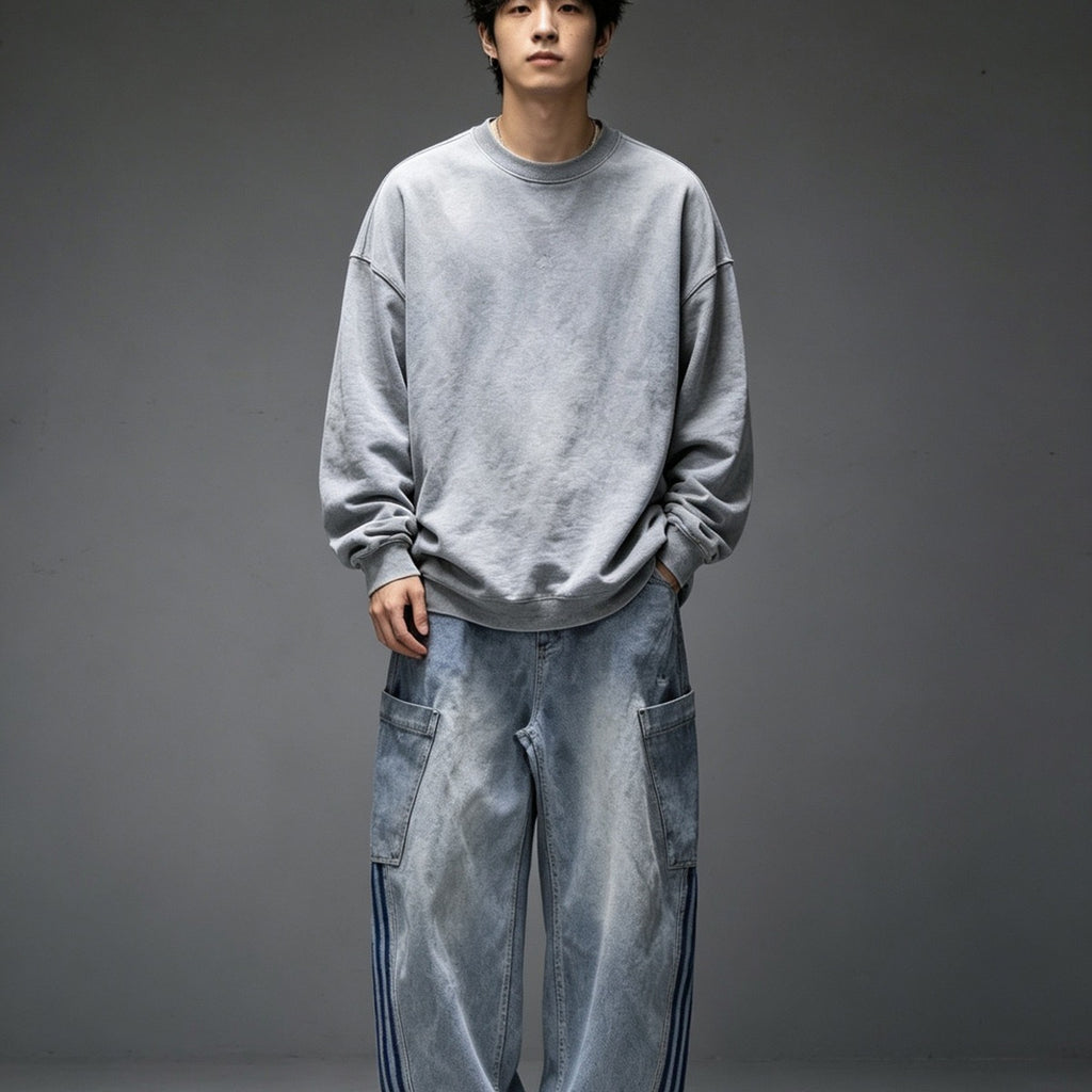 Adidas Originals Pants Denim 2026 Azul