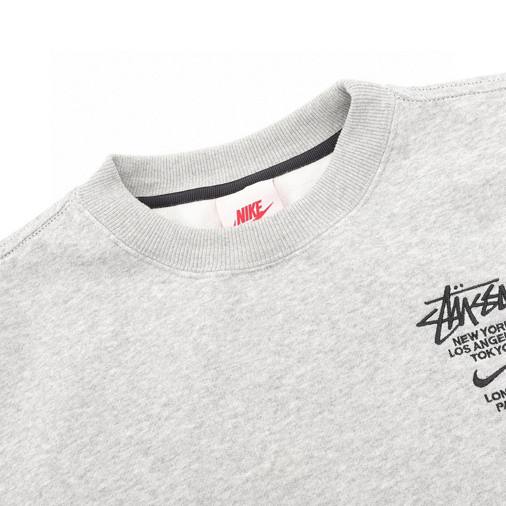 Nike Stussy Hoodie Conjunto de con 2023 Gris