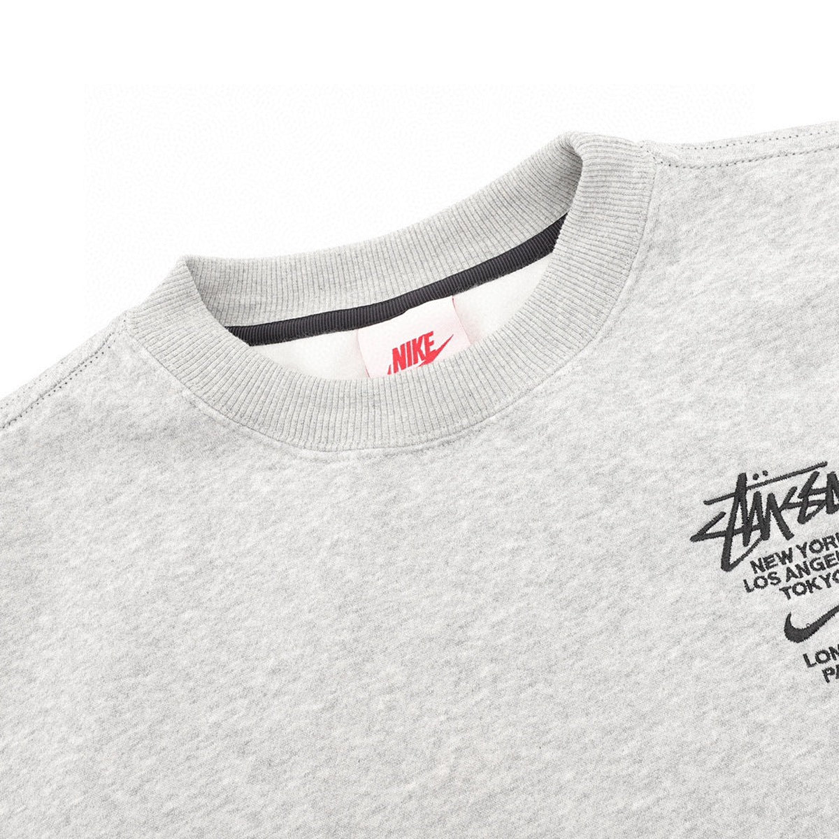 Nike Stussy Hoodie Conjunto de con 2023 Gris