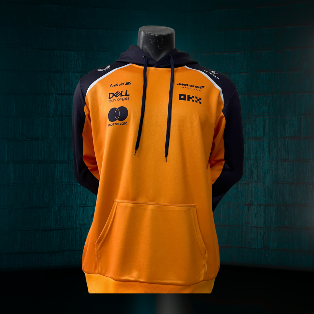 Sudadera Oficial Scuderia McLaren 2025 con Capucha