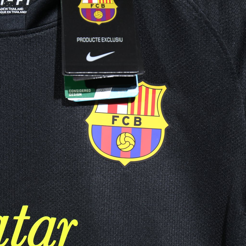 FC Barcelona 2012/13 – Jersey Visitante Authentic Retro Manga Larga / Dorsal Incluido