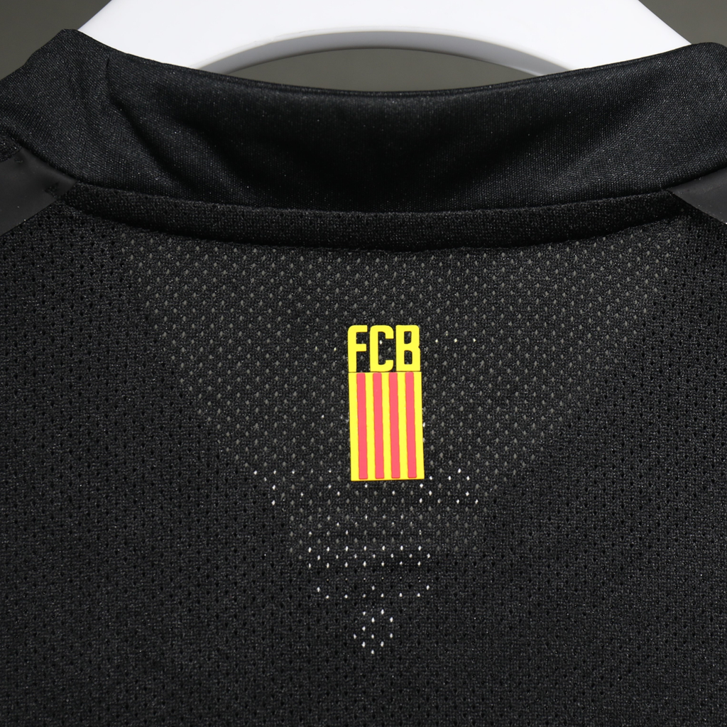 FC Barcelona 2011/12 – Jersey Visitante Authentic Retro Manga Larga / Dorsal Incluido