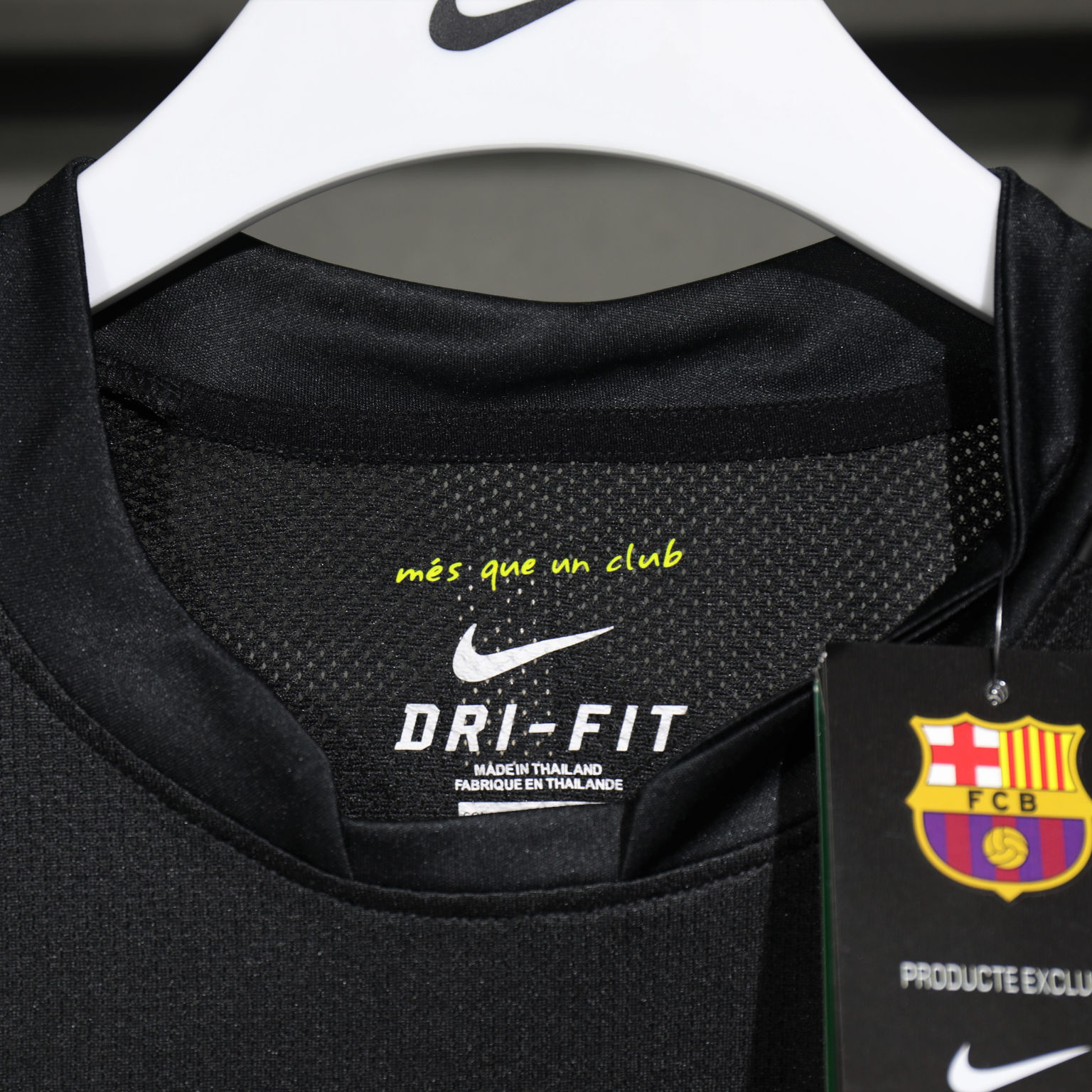 FC Barcelona 2012/13 – Jersey Visitante Authentic Retro Manga Larga / Dorsal Incluido