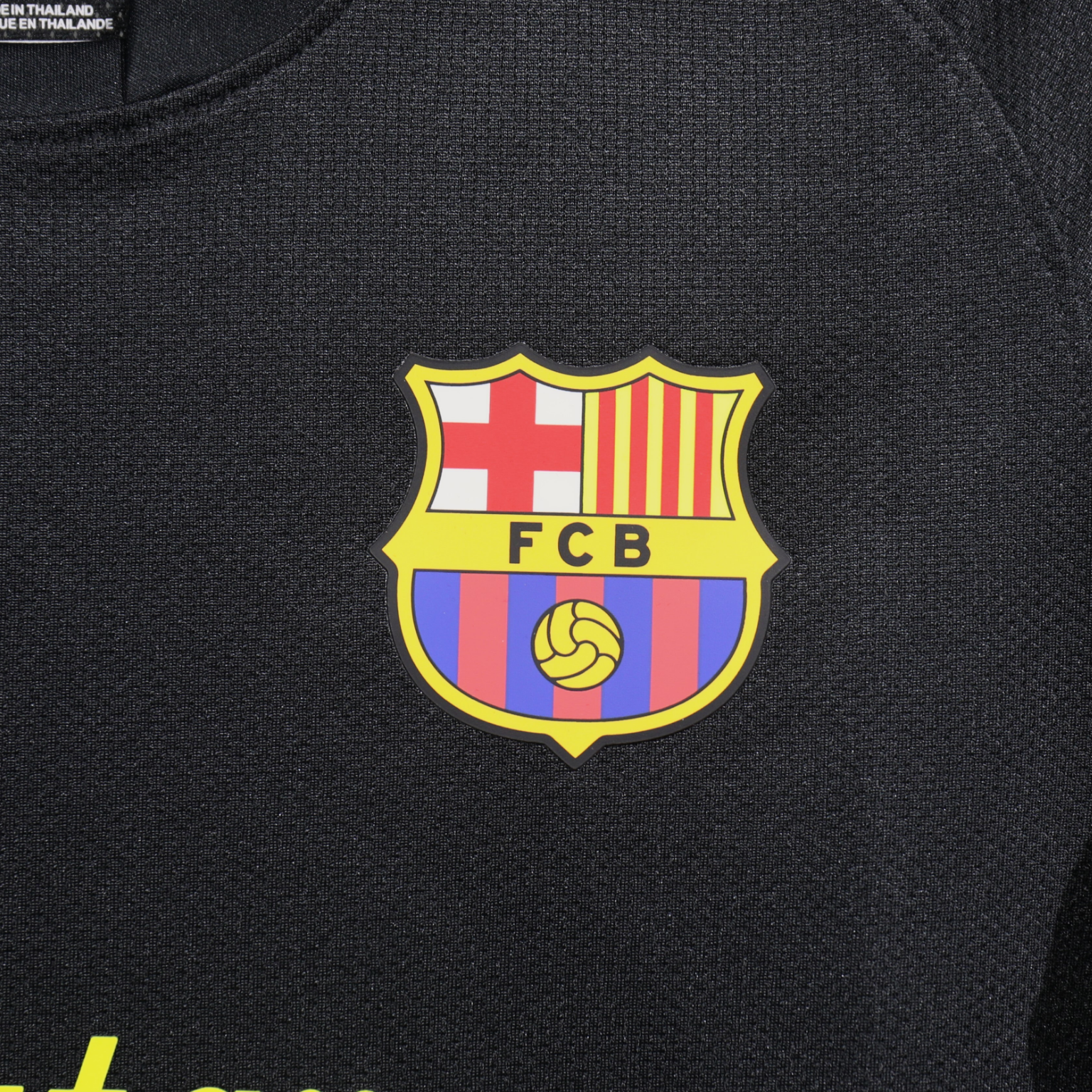 FC Barcelona 2011/12 – Jersey Visitante Authentic Retro Manga Larga / Dorsal Incluido