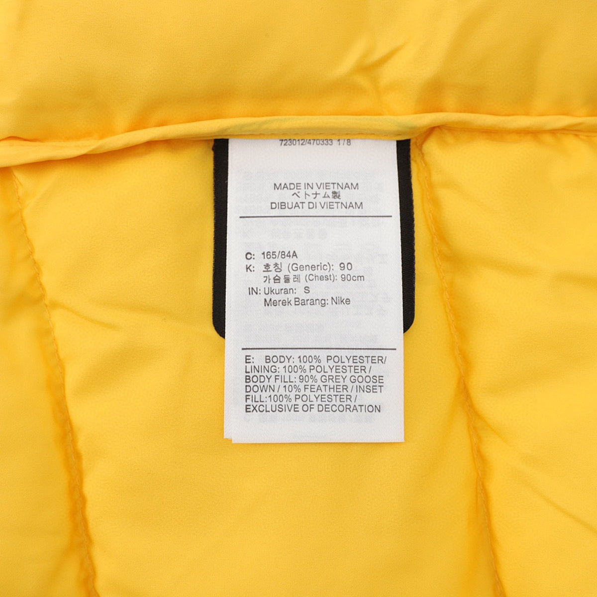 Nike Chaqueta Drake Nocta 2025 Amarillo