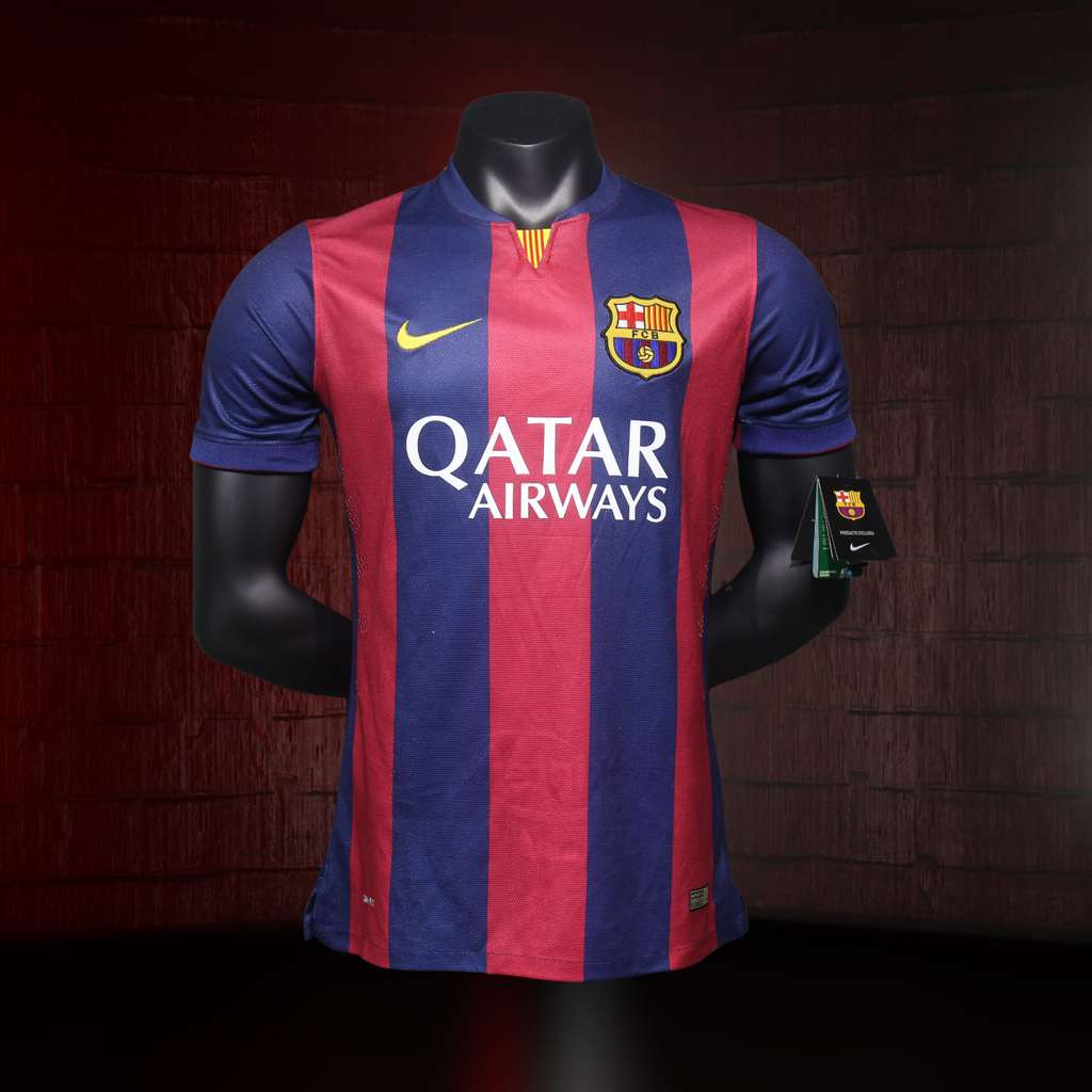 FC Barcelona 2014/15 – Jersey Local Authentic Retro / Dorsal Incluido