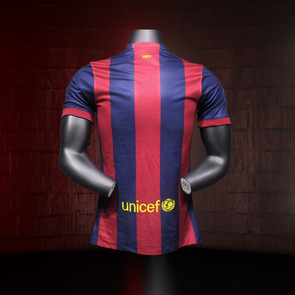 FC Barcelona 2014/15 – Jersey Local Authentic Retro / Dorsal Incluido