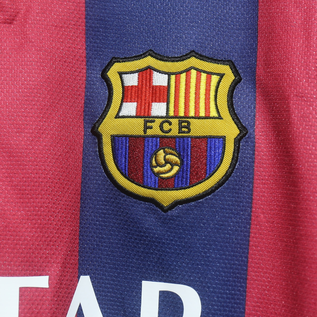 FC Barcelona 2014/15 – Jersey Local Authentic Retro / Dorsal Incluido