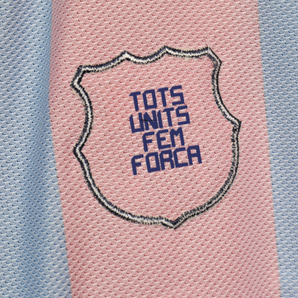 FC Barcelona 2010/11 – Jersey Local Authentic Retro Manga Larga / Dorsal Incluido