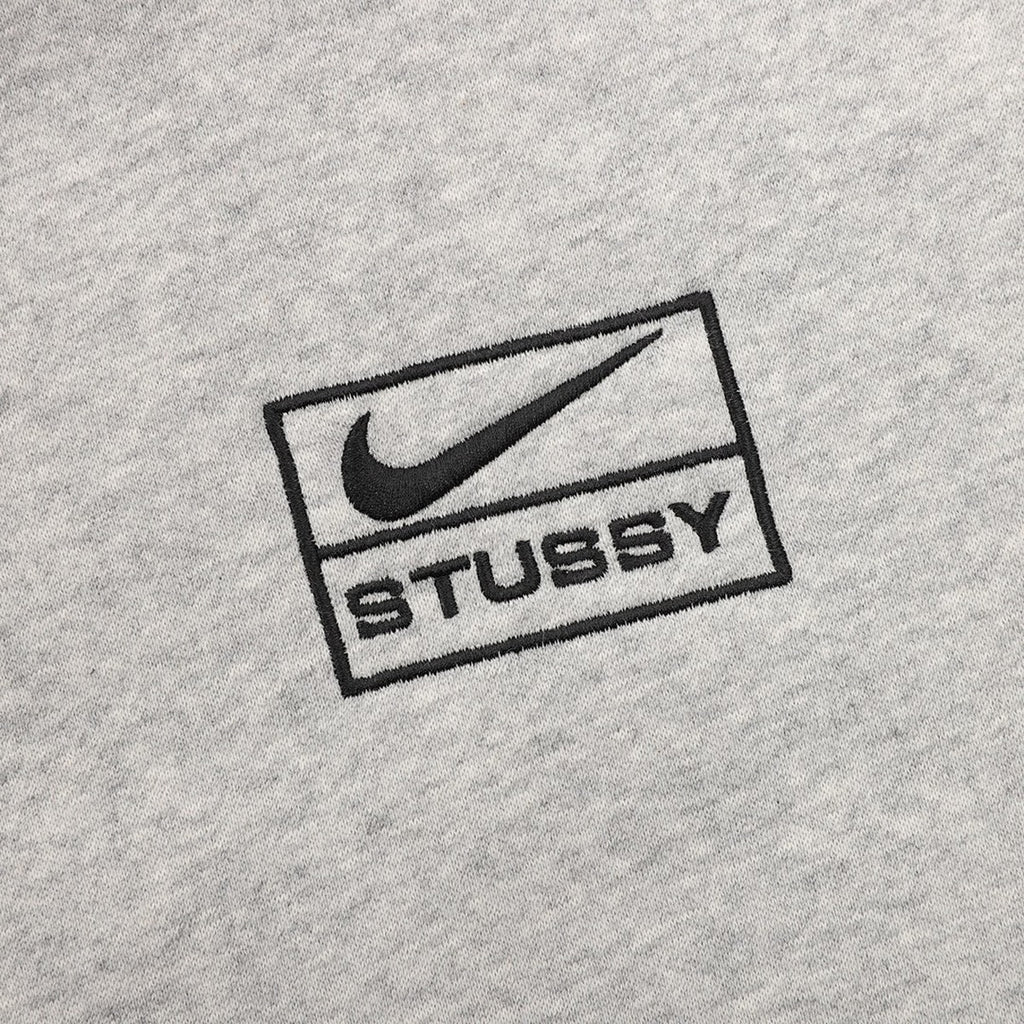 Nike Hoodie Stussy 2025 Gris