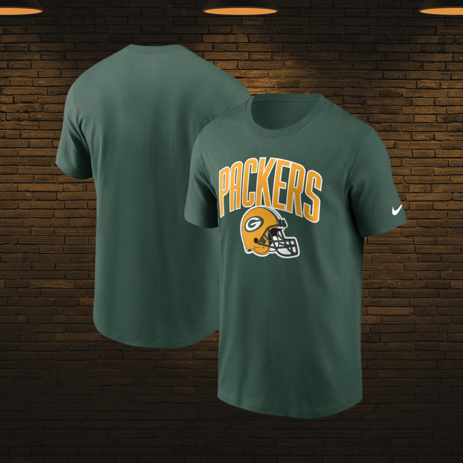 Playera NFL Manga Corta Hombre — Green Bay Packers