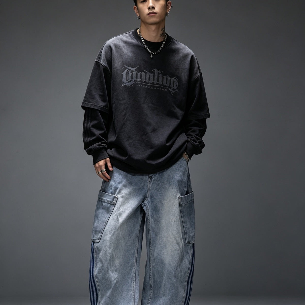 Adidas Originals Pants Denim 2026 Azul