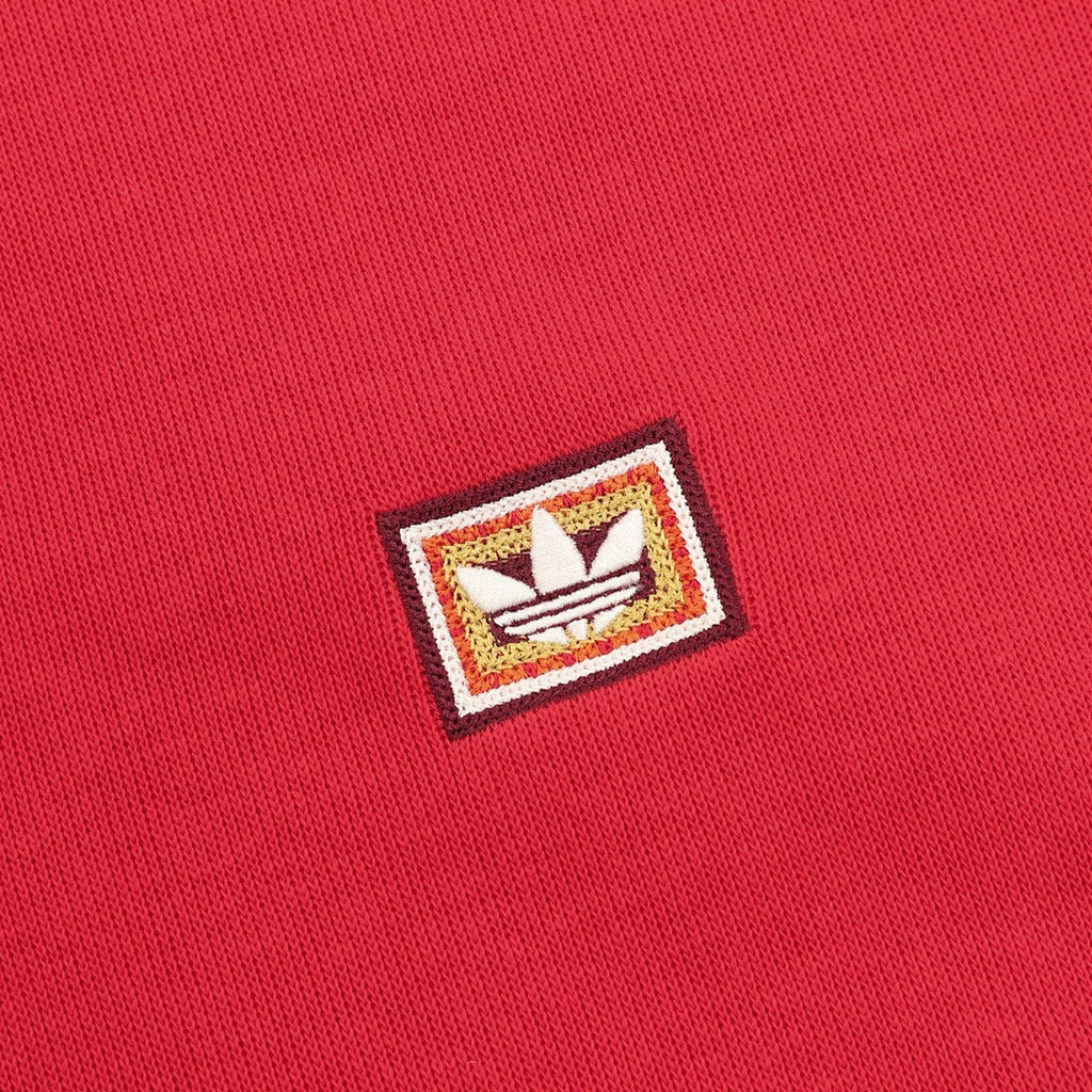 Adidas Originals Hoodie con Capucha 2026 Rojo
