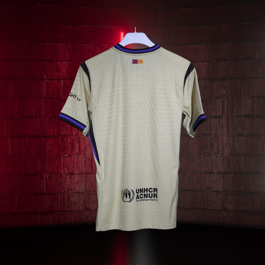 FC Barcelona 2025/26 – Jersey Visitante Authentic / Dorsal Incluido