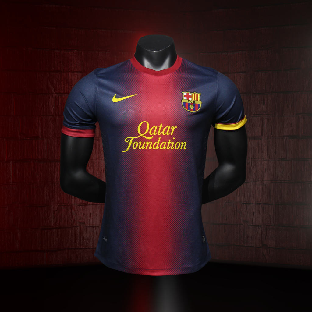 FC Barcelona 2012/13 – Jersey Local Authentic Retro / Dorsal Incluido