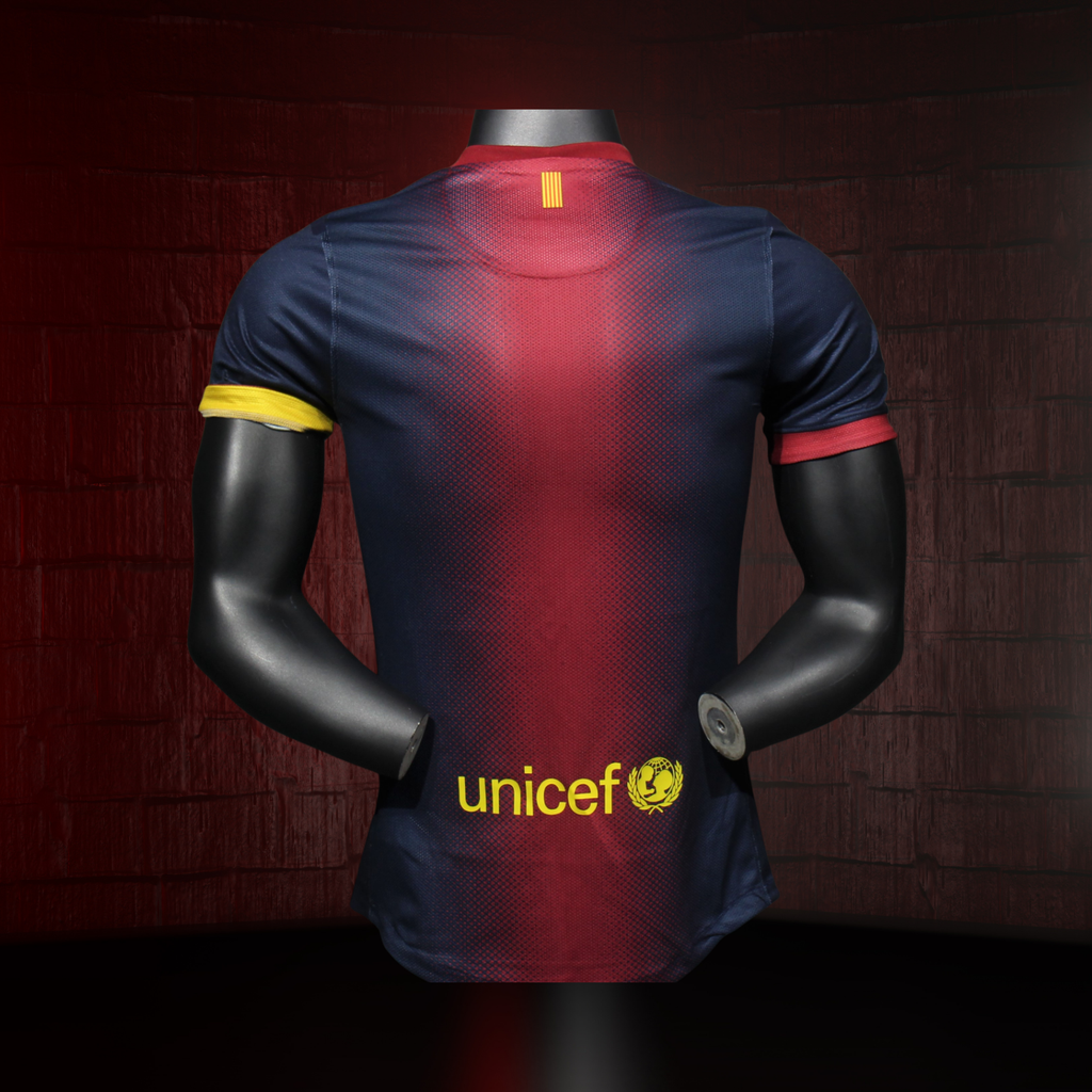 FC Barcelona 2012/13 – Jersey Local Authentic Retro / Dorsal Incluido