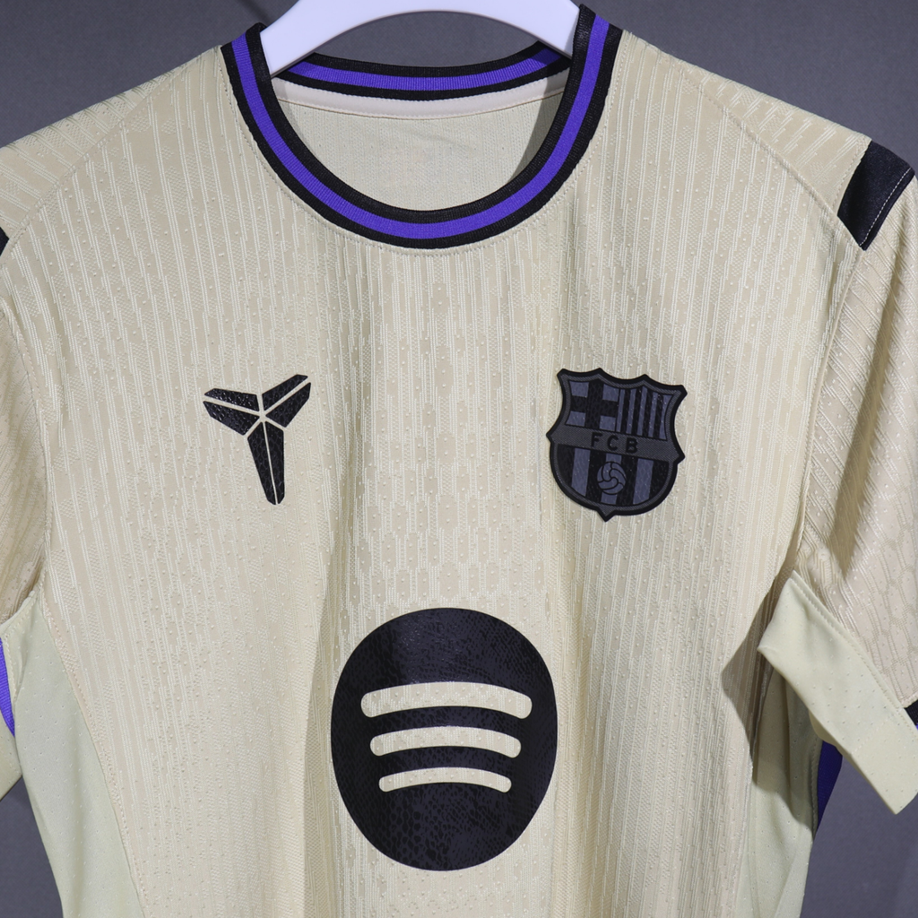 FC Barcelona 2025/26 – Jersey Visitante Authentic / Dorsal Incluido