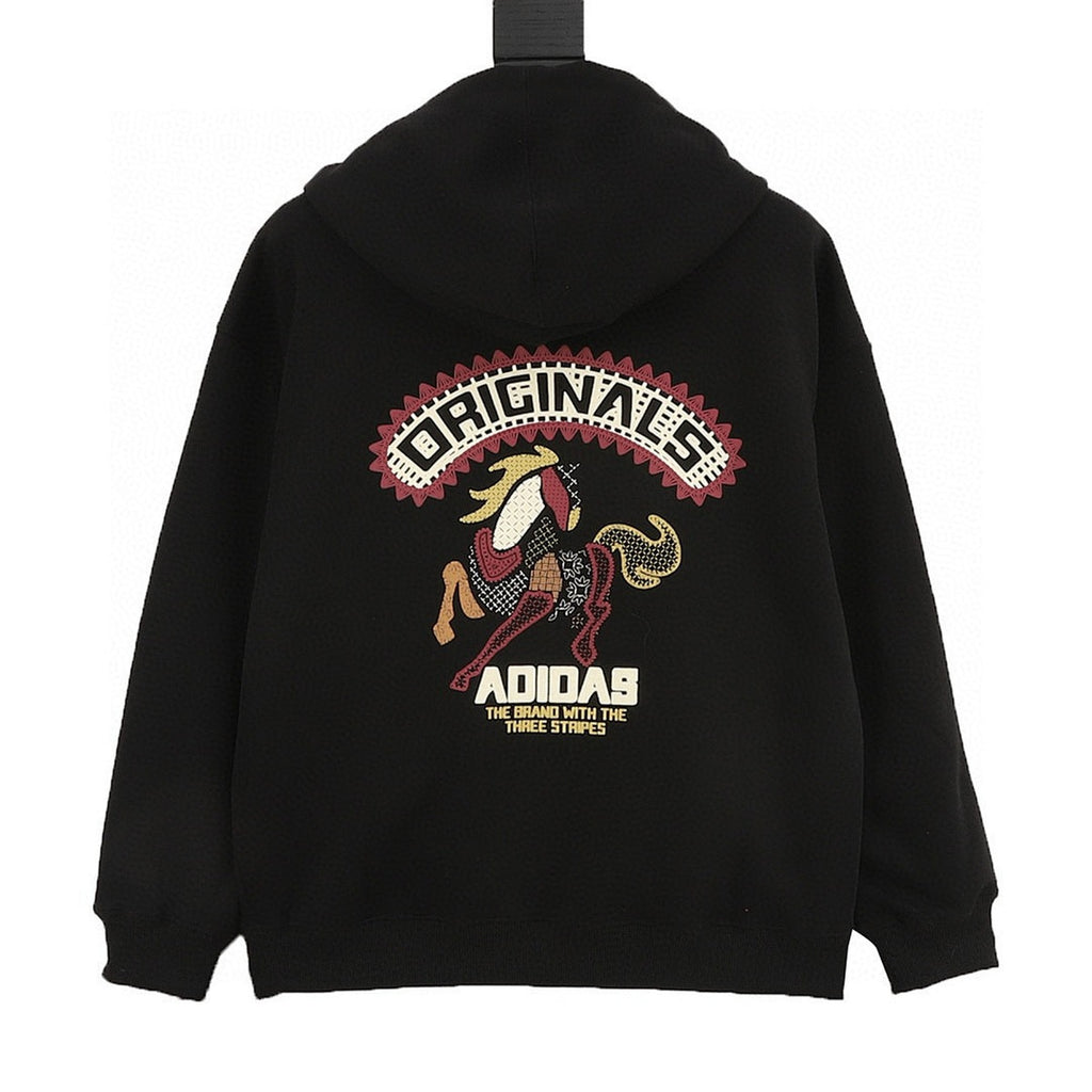 Adidas Originals Hoodie con Capucha 2026 Negro