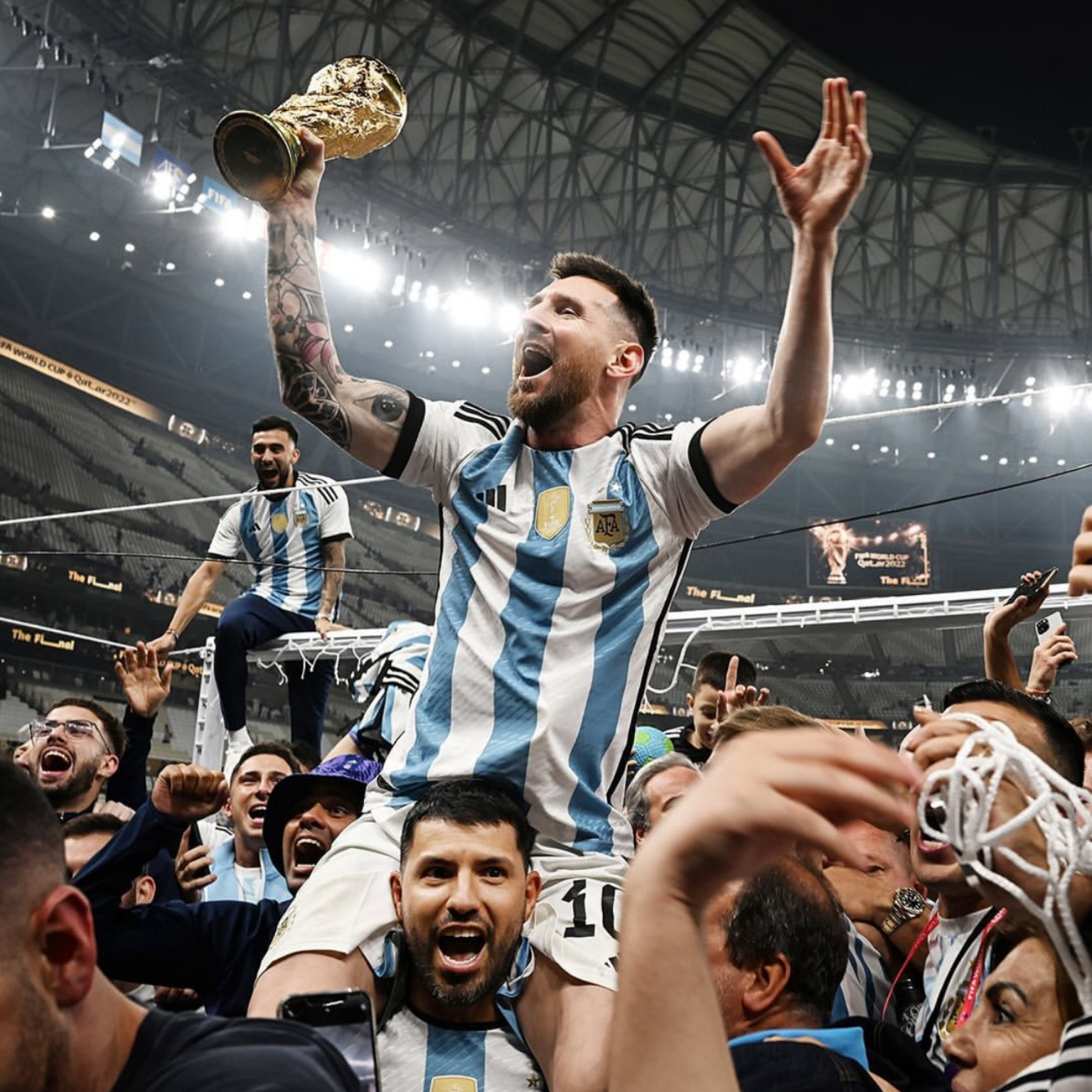 Argentina 2022 – Jersey Local Authentic Retro / Dorsal Incluido