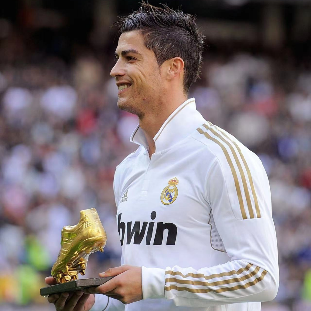 Real Madrid 2011/12 – Jersey Local Authentic Retro Manga Larga / Dorsal Incluido