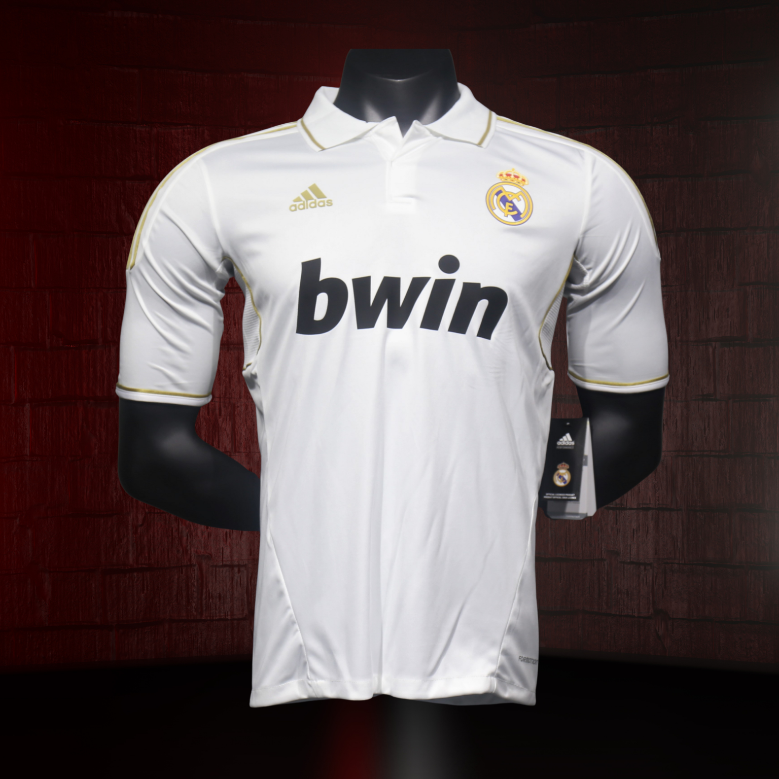 Real Madrid 2011/12 – Jersey Local Authentic Retro / Dorsal Incluido