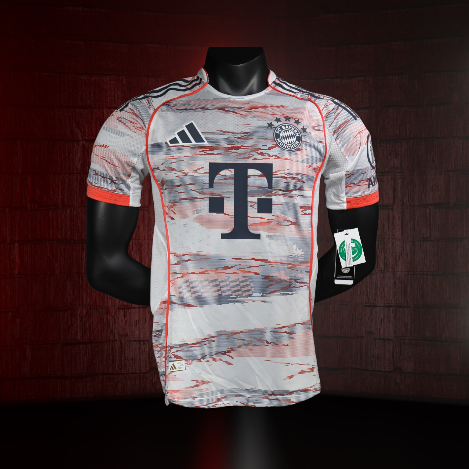 Bayern Múnich 2025/26 – Jersey Visitante Autentic / Dorsal Incluido