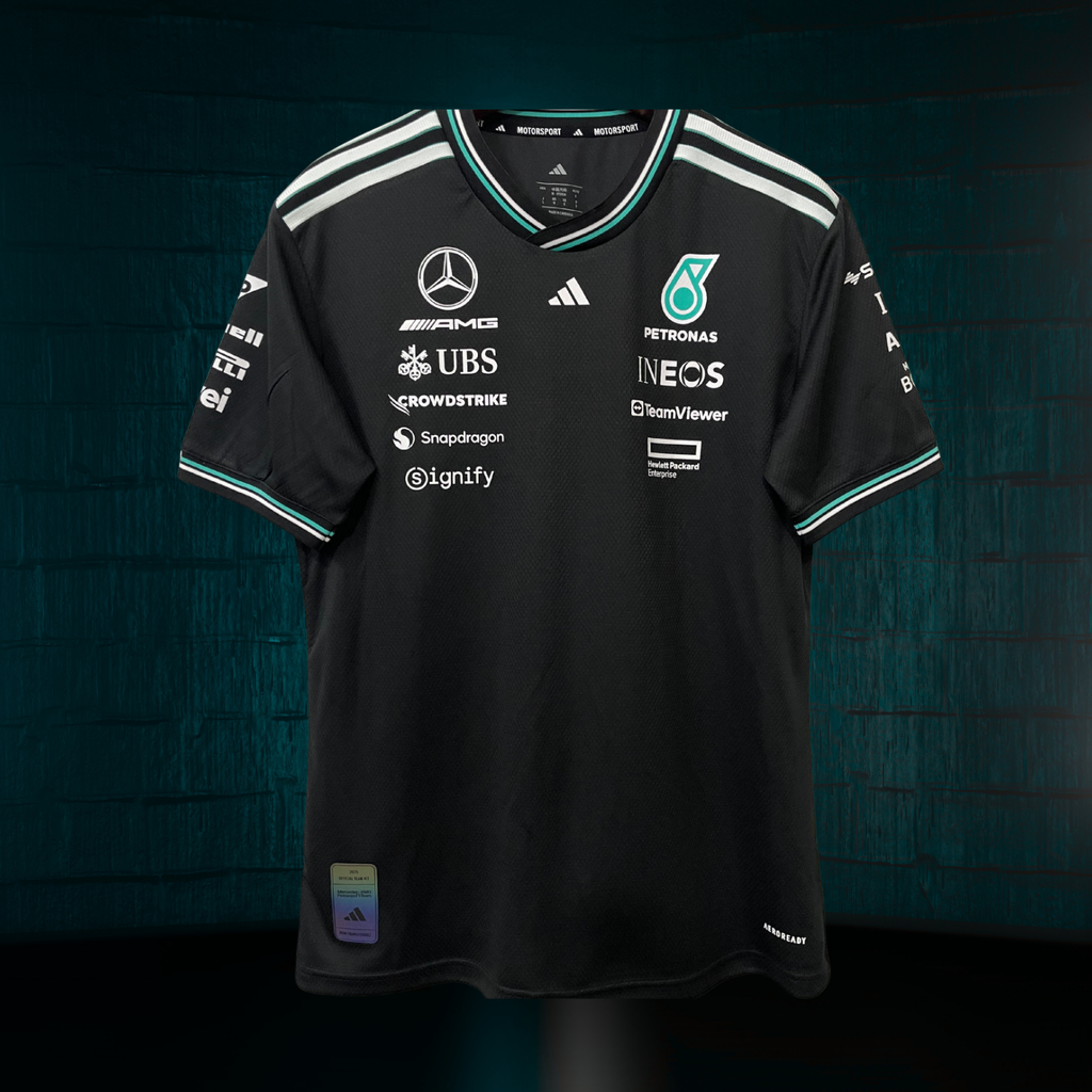 Jersey Authentic de Piloto del Equipo de F1 Mercedes - AMG Petronas 2025