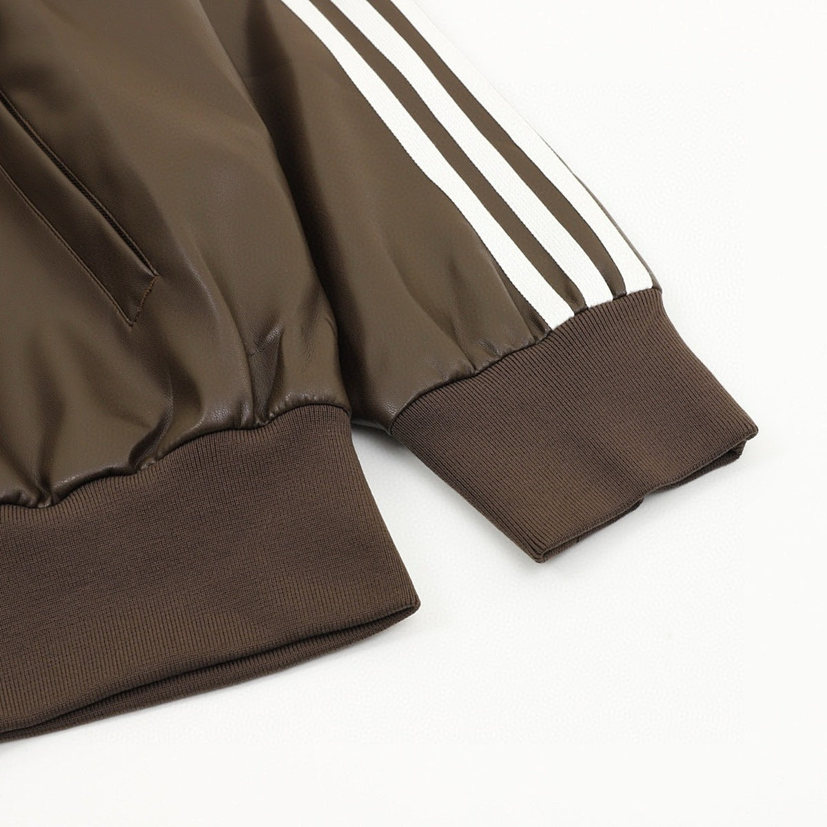 Adidas Originals Chaqueta Piel 2026 Café