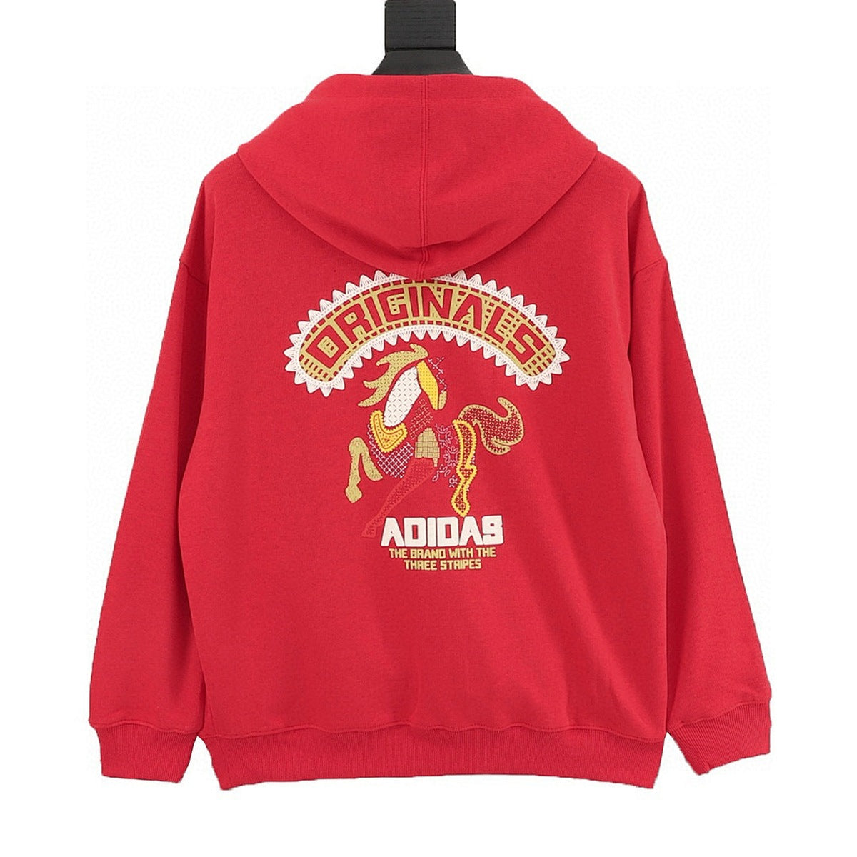 Adidas Originals Hoodie con Capucha 2026 Rojo