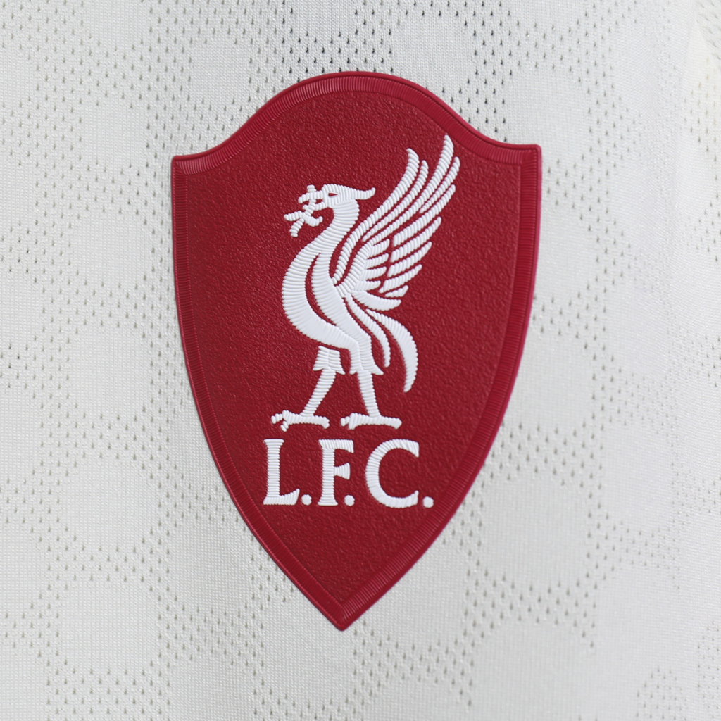 Liverpool 2025/26 – Jersey Visitante Authentic / Dorsal Incluido