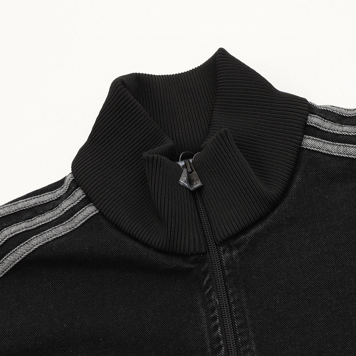 Adidas Originals Chaqueta de mezclilla negra 2025