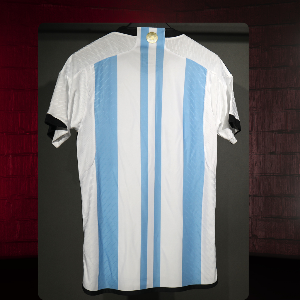 Argentina 2022 – Jersey Local Authentic Retro / Dorsal Incluido