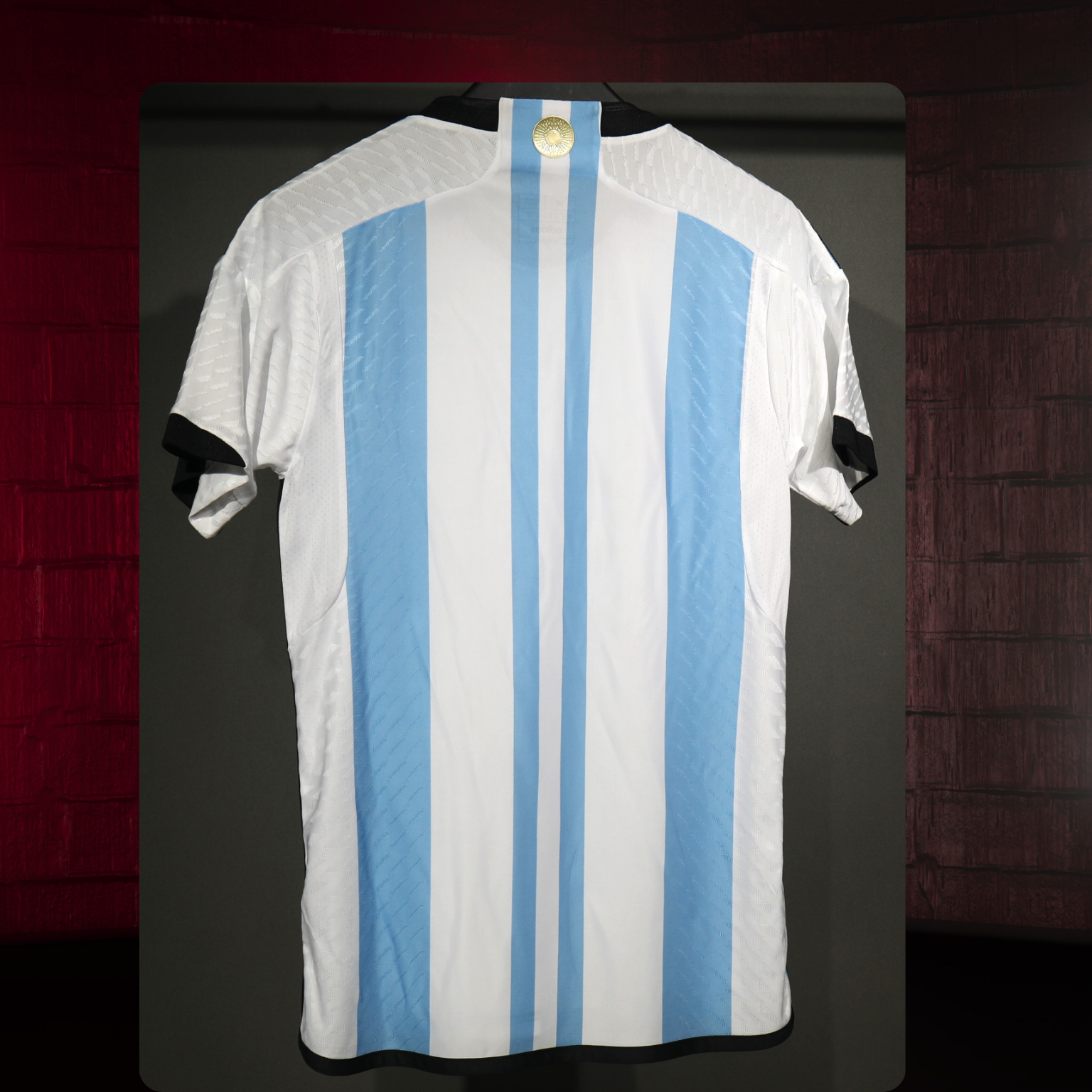 Argentina 2022 – Jersey Local Authentic Retro / Dorsal Incluido
