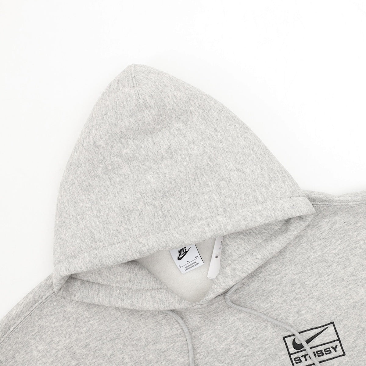 Nike Hoodie Stussy 2025 Gris