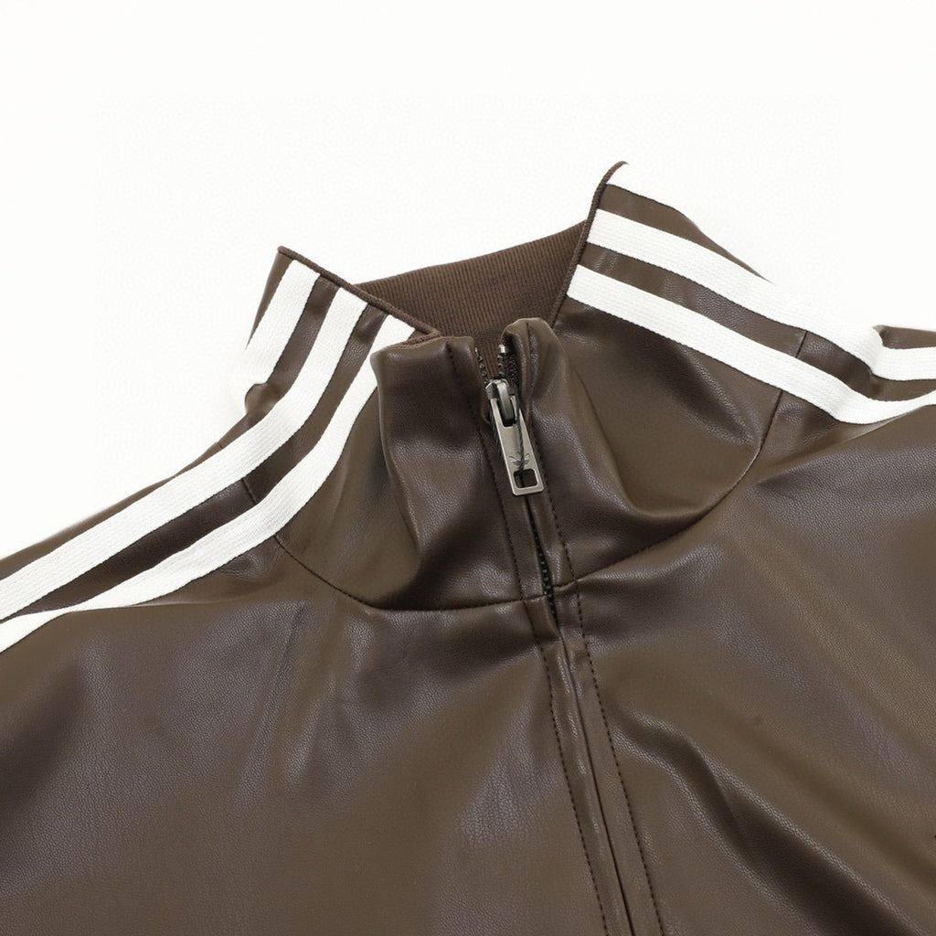 Adidas Originals Chaqueta Piel 2026 Café