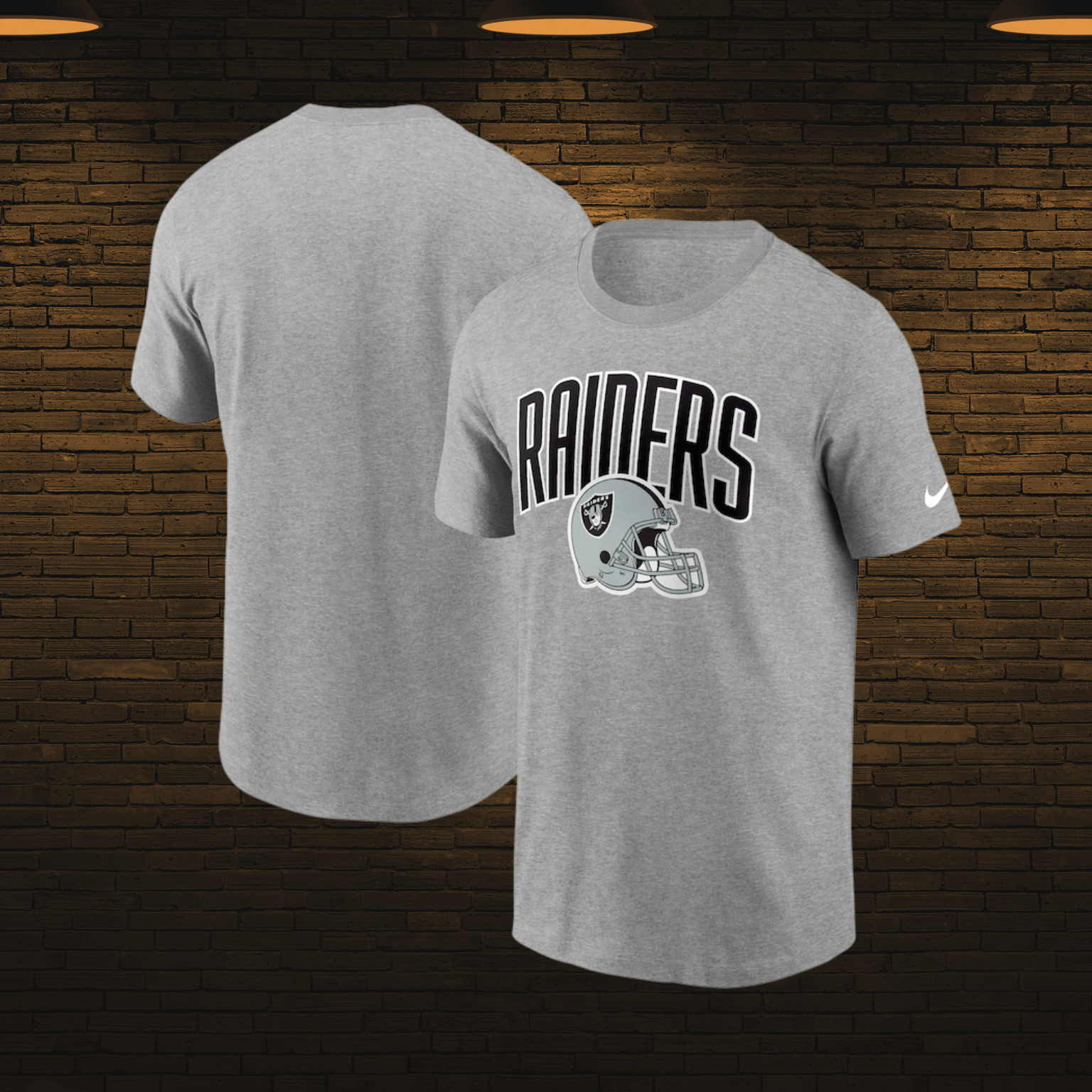 Playera NFL Manga Corta Hombre — Las Vegas Raiders