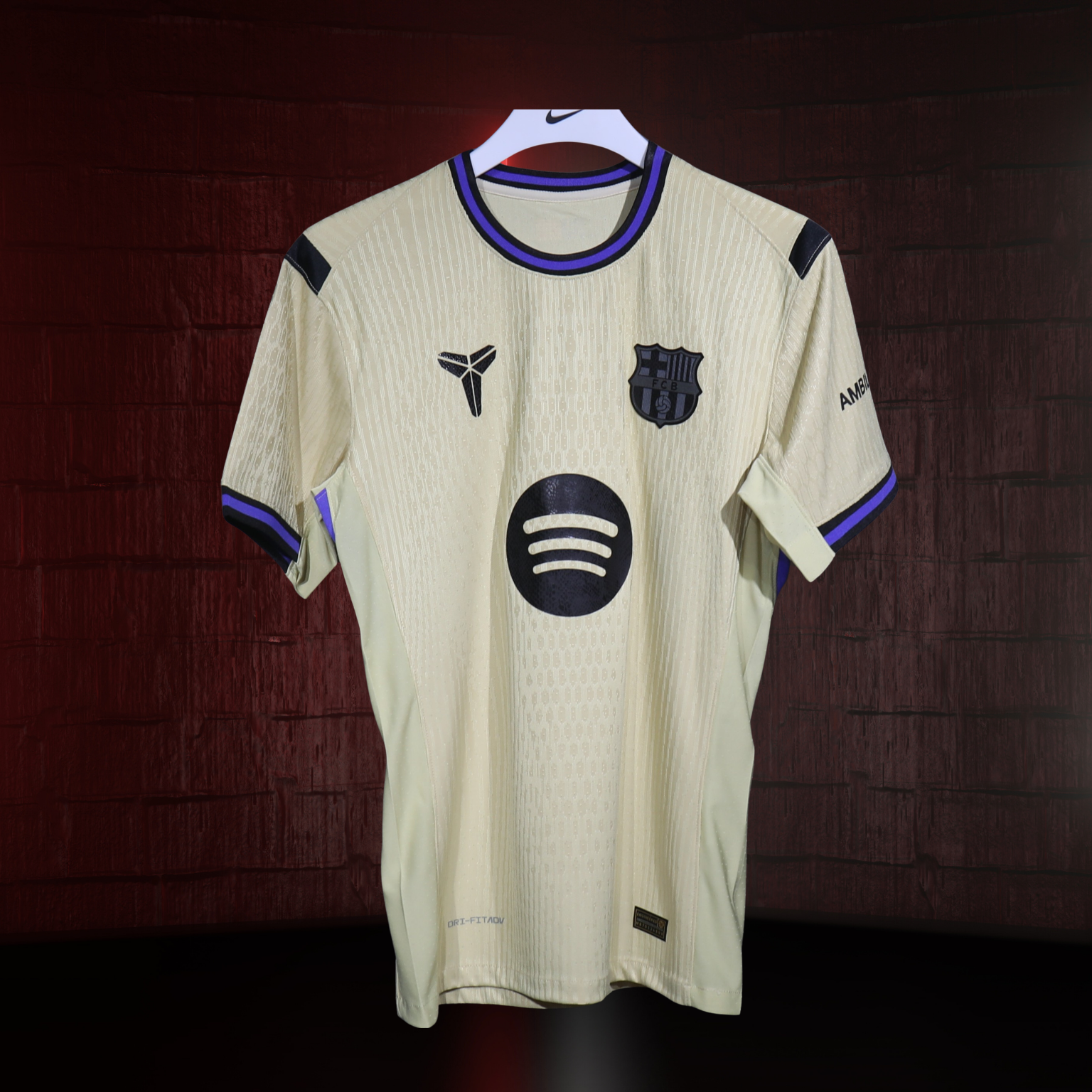 FC Barcelona 2025/26 – Jersey Visitante Authentic / Dorsal Incluido