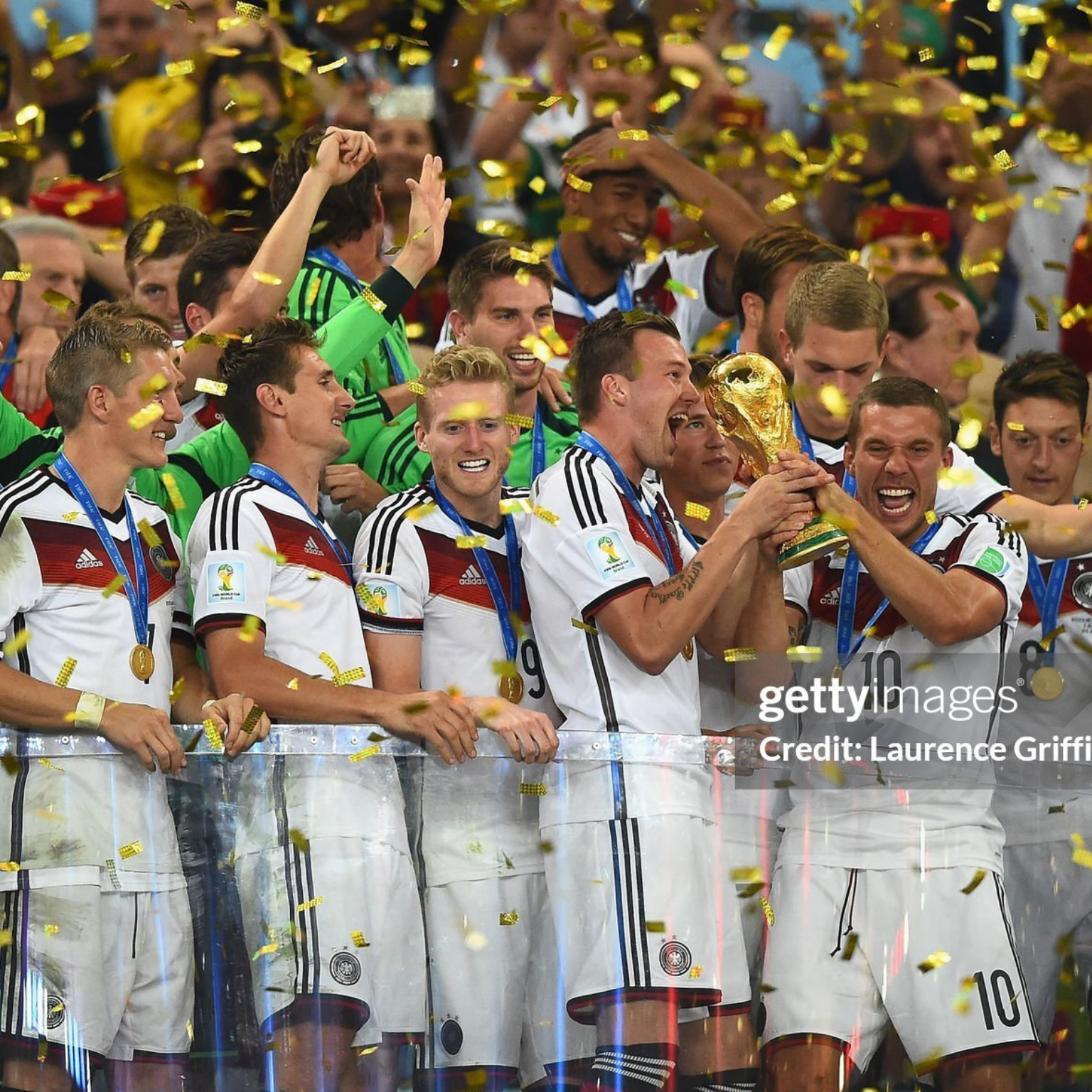 Alemania 2014 – Jersey Local Authentic Retro / Dorsal Incluido