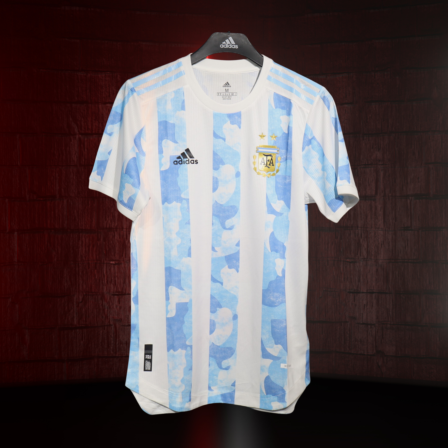 Argentina 2021 – Jersey Local Authentic Retro / Dorsal Incluido