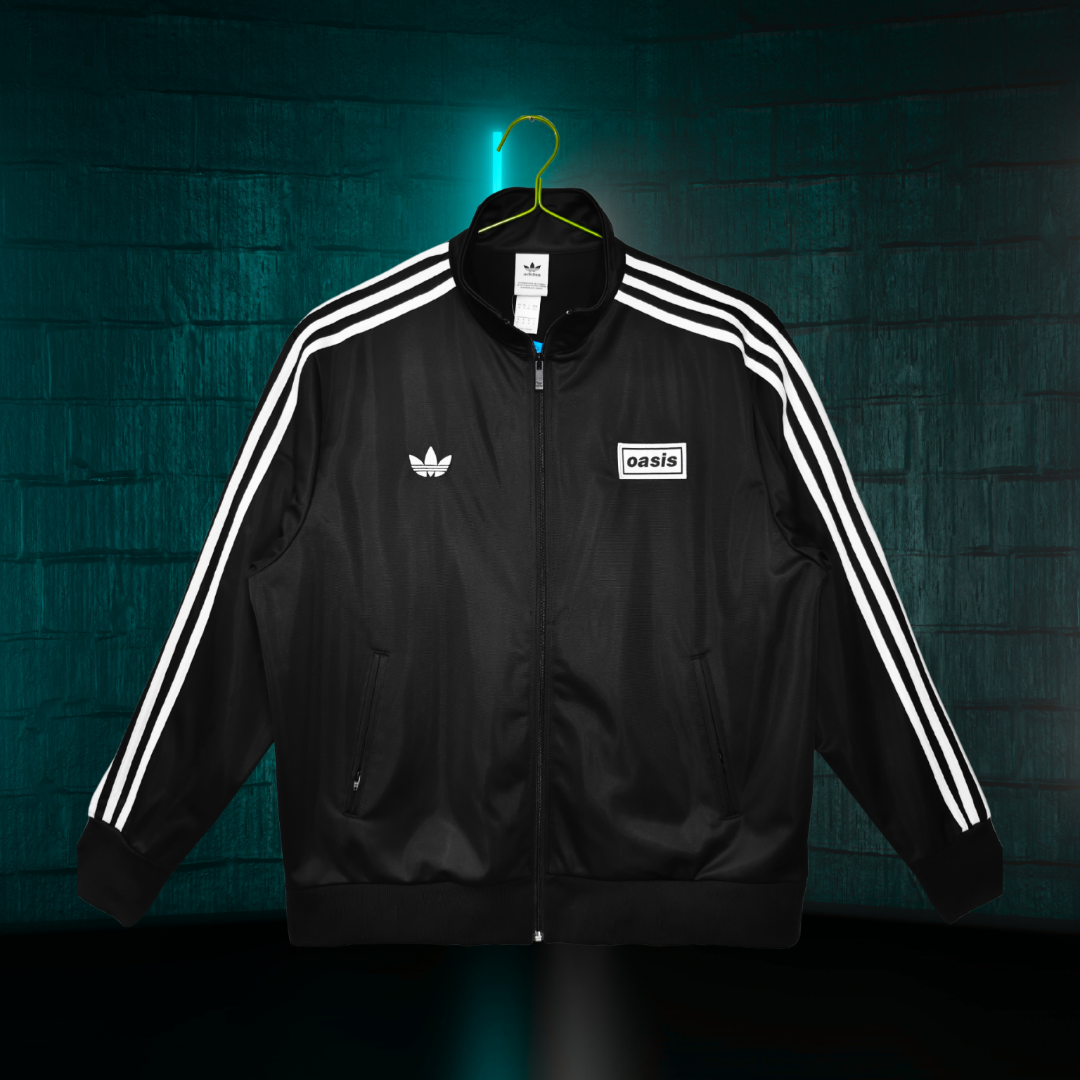 Adidas x Oasis | Firebird Track Top Black 2025