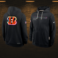 Sudadera NFL con gorro 2025 — Cincinnati Bengals 🐯 (S–4XL)