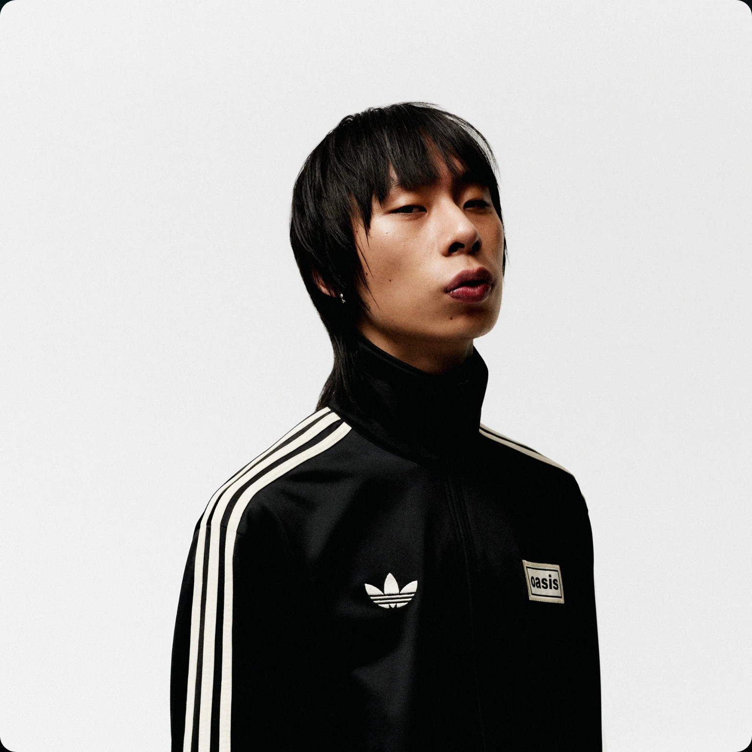 Adidas x Oasis | Firebird Track Top Black 2025