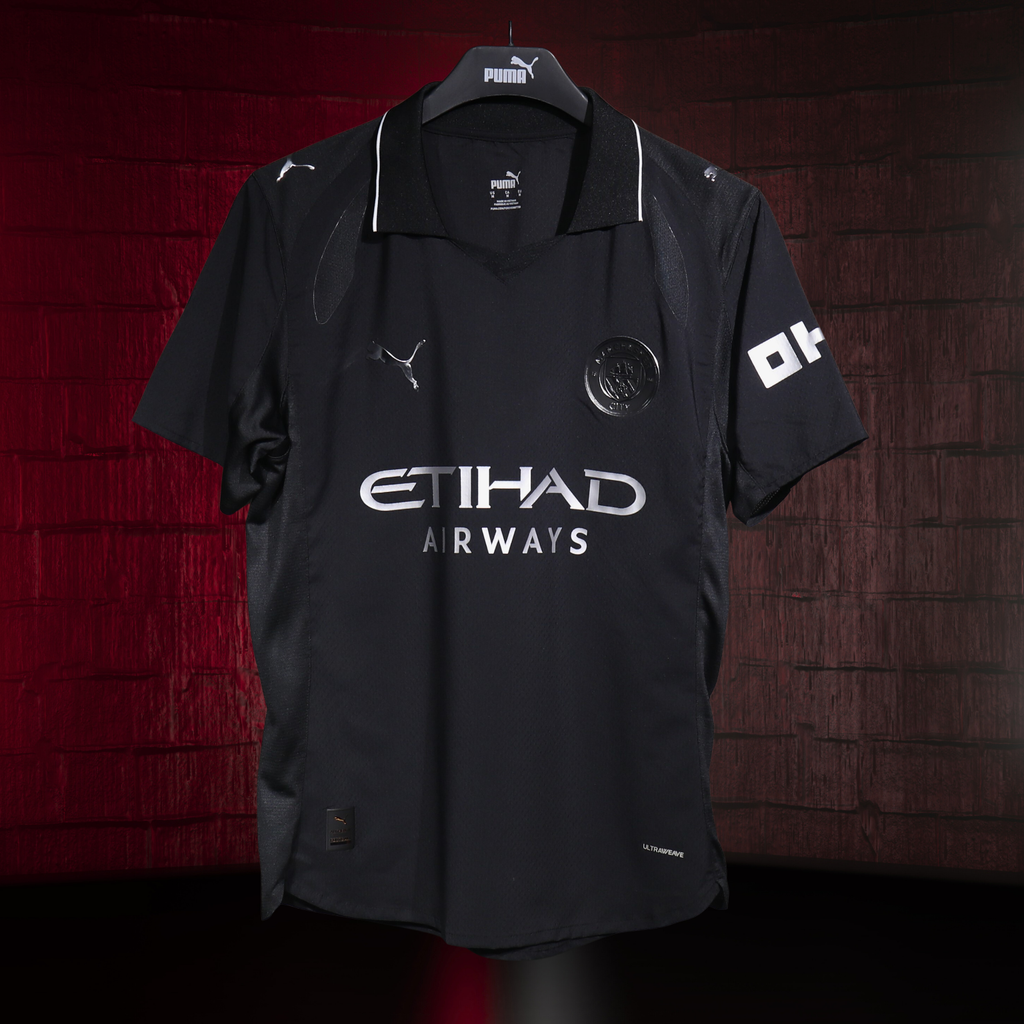 Manchester City 2025/26 – Jersey Visitante Authentic  / Dorsal Incluido