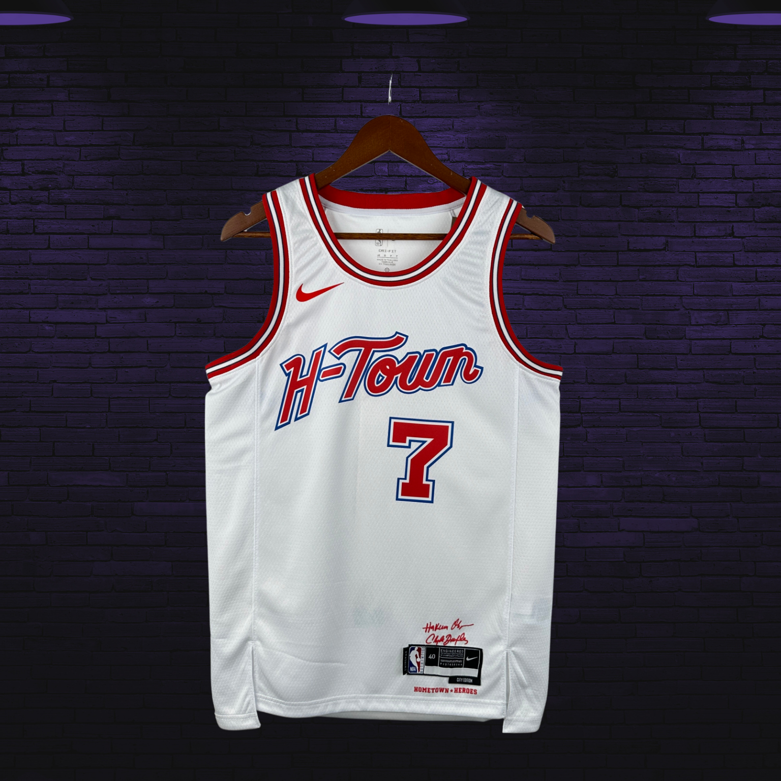 Jerseys NBA Houston Rockets 2023-2025