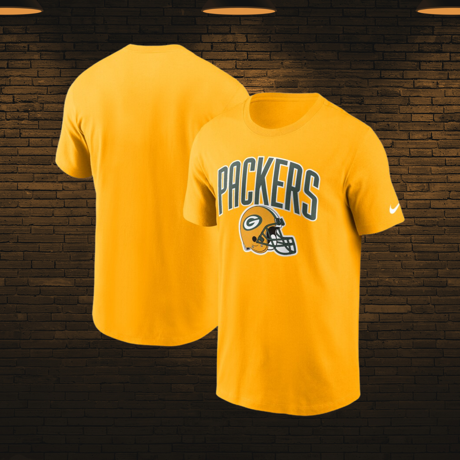 Playera NFL Manga Corta Hombre — Green Bay Packers