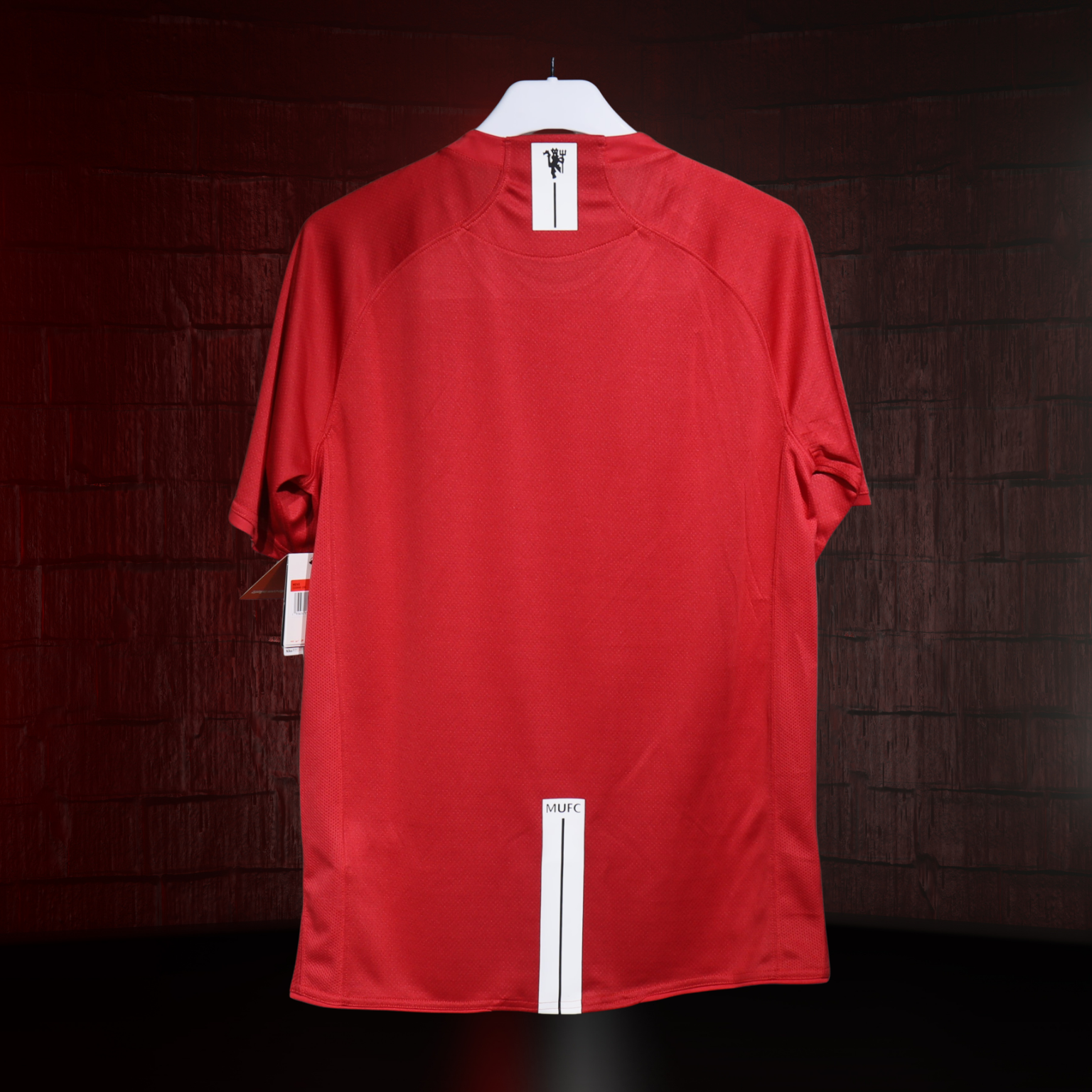 Manchester United 2007/08 – Jersey Local Authentic Retro / Dorsal Incluido