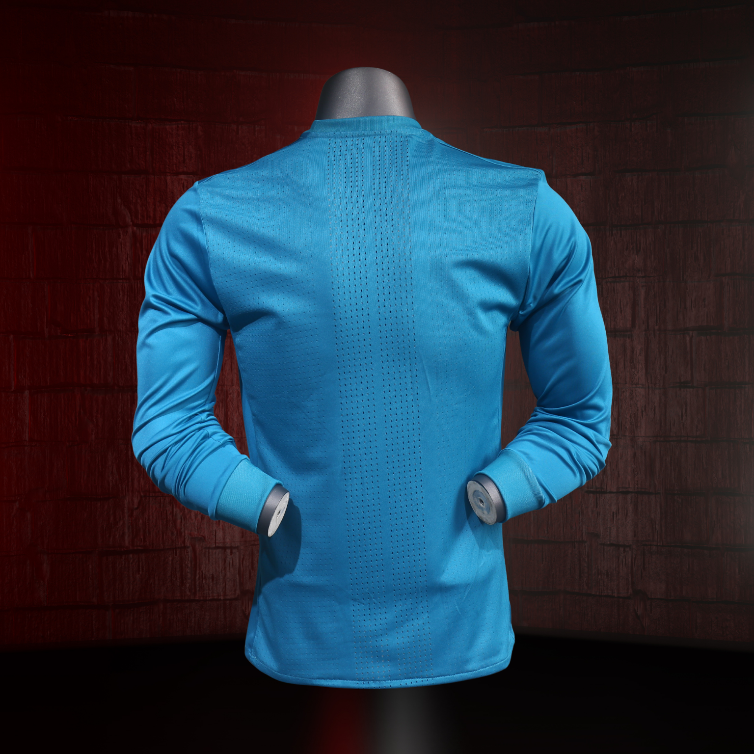 Real Madrid 2017/18 – Jersey Tercera Authentic Retro Manga Larga / Dorsal Incluido