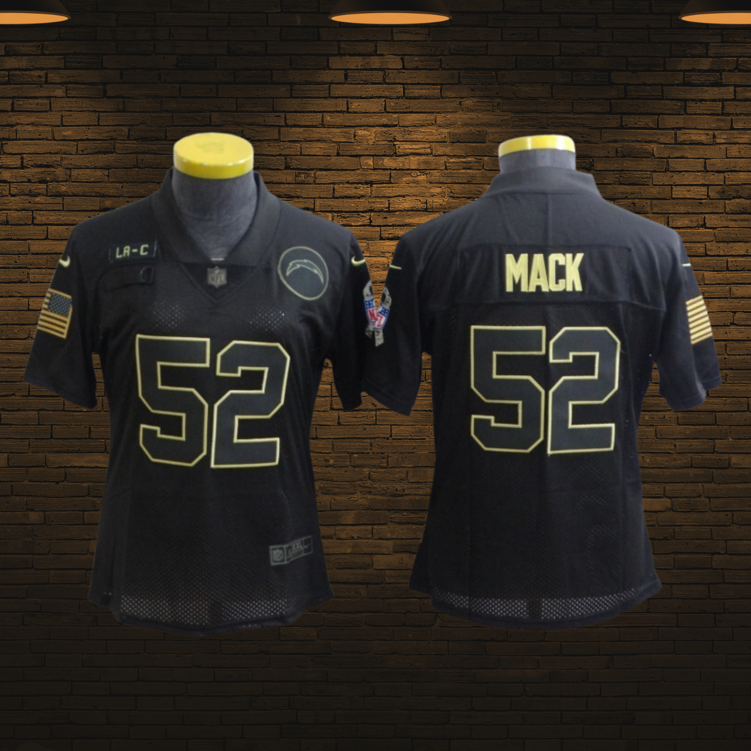 Jerseys NFL Los Angeles Chargers 2023-2025 — Mujer