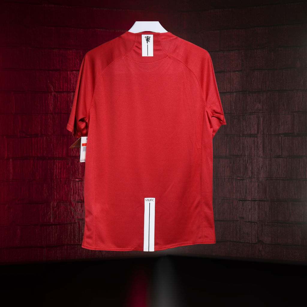 Manchester United 2007/08 – Jersey Local Authentic Retro / Dorsal Incluido